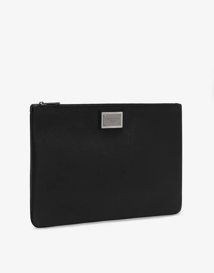 Bolso de mano de piel D&G